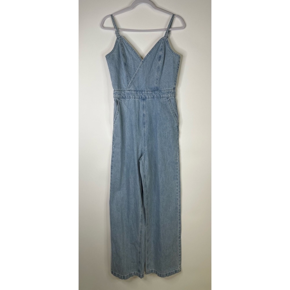 Gianni Bini Juniors Denim Semi Formal Jumpsuit